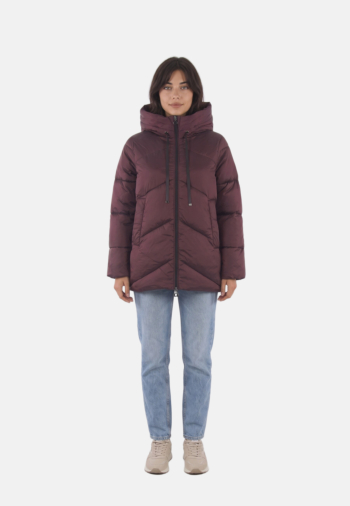 Doudounes Le Temps Des Cerises kilia 4017 burgundy