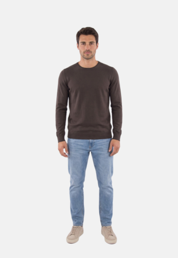 Pull hiver Le Temps Des Cerises nardi 8221 coffee