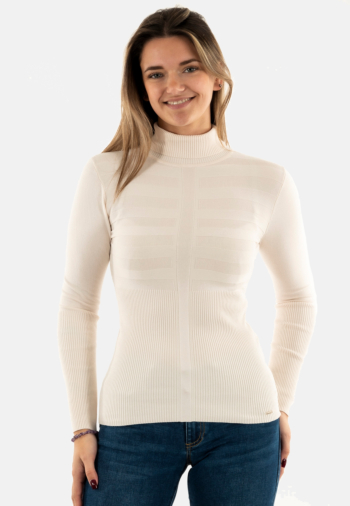 Pull leger morgan mentos ivoire