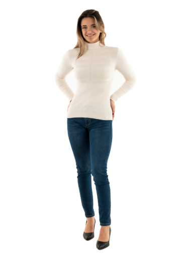 Pull leger morgan mentos ivoire