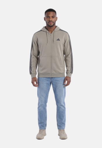Sweat adidas sportswear m 3s fl fz hd galarg/noir