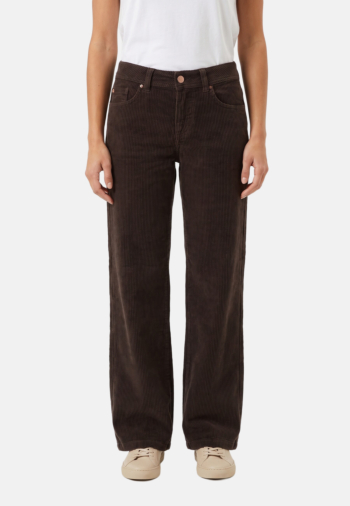 Pantalons freeman t. porter agatha plain linen velu23 f1458 chocolate torte