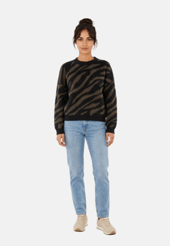 Pull hiver freeman t. porter phelix pes68 f792/12 khaki & black