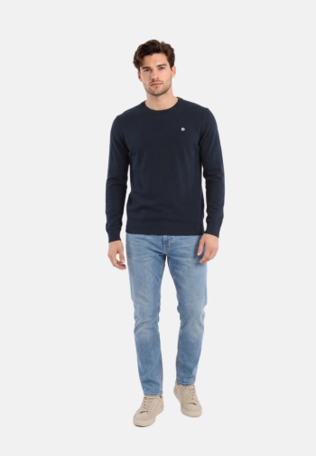 Pull hiver superdry prep essential 98t eclipse navy