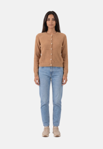 Gilets cardigans molly bracken la1825en camel