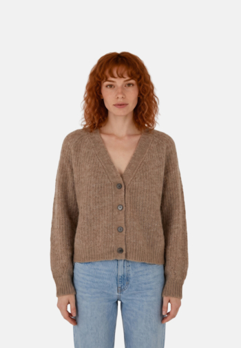 Gilets cardigans grace & mila saluda mocha