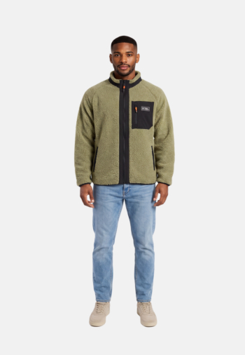 Blousons et vestes watts 1xpark w1115 olive
