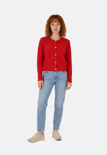 Gilets cardigans morgan 262-mtomas tomato