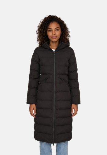 Doudounes superdry city longline microfibre 02a black