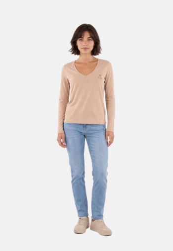 Tee shirt manches longues lpb providence taupe