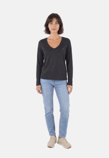 Tee shirt manches longues lpb providence noir