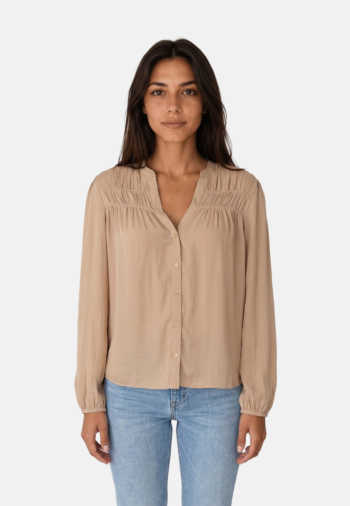 Chemisier lpb palmina taupe