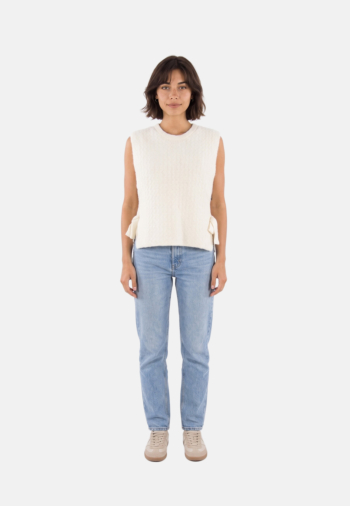 Pull hiver lpb maurane blanc