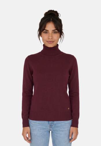 Pull hiver lpb pasquine bordeaux