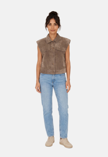 Blousons et vestes emilie karston liorina taupe