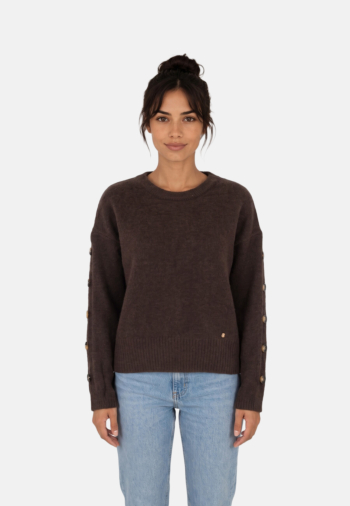 Pull hiver emilie karston pelyra marron