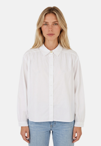 Chemisier emilie karston carlota blanc