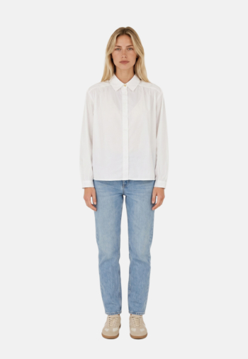 Chemisier emilie karston carlota blanc