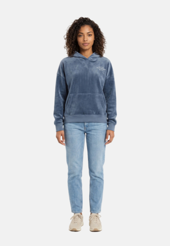 Sweat superdry drop needle velour 11v vintage indigo