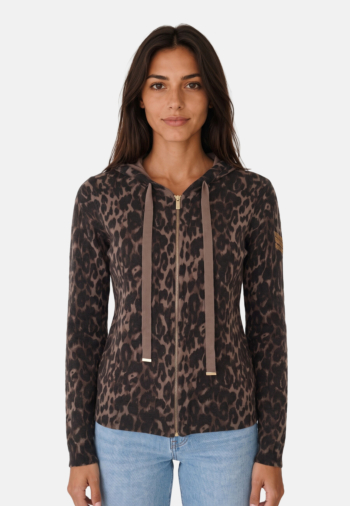 Gilets cardigans lpb doha print leopard