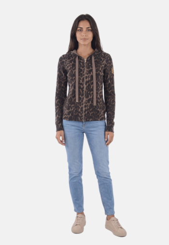 Gilets cardigans lpb doha print leopard