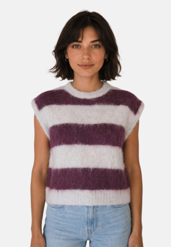 Pull hiver american vintage niby canneberge chine