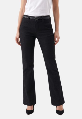 Pantalons salsa secret chino flare 000