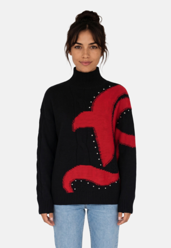 Pull hiver freeman t. porter pears fancy pc55 12/13 black & red