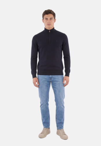 Pull hiver superdry m6110783a qyy deepest navy