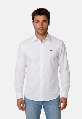 Chemise lacoste ch8723 001 blanc