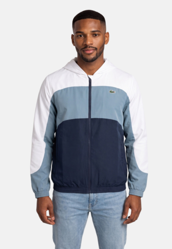 Blousons et vestes lacoste bh6596 z77 marine/aral-blanc