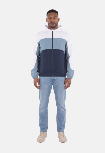 Blousons et vestes lacoste bh6596 z77 marine/aral-blanc