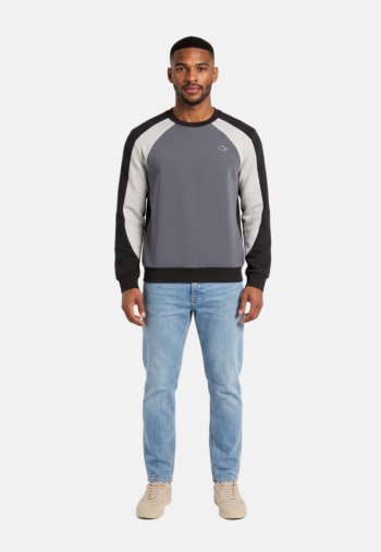 Sweat lacoste sh6614 z9y noir/patisson-urbain
