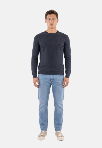 Pull hiver superdry m6110781a wjc rich navy marl