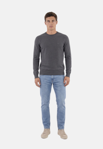 Pull hiver superdry m6110781a i1y iron grey marl