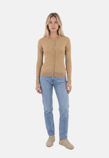 Gilets cardigans lacoste af4141 ge2 viennois chine