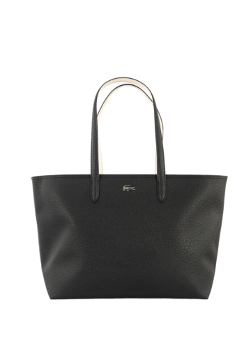 Sacs à main lacoste nf4823aa m66 noir farine
