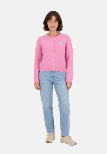 Gilets cardigans only maggie cyclamen mel/patch