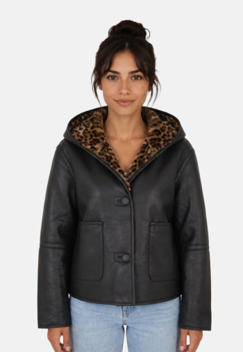 Blousons et vestes only solo bonded rev. black leo