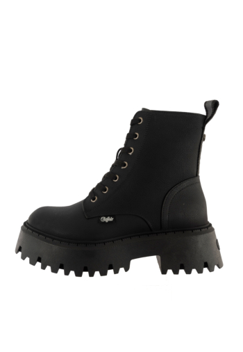 Bottines buffalo aspen lace up warm black