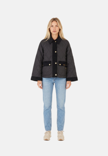 Blousons et vestes barbour kilnwick quilt bk11 black/ancient