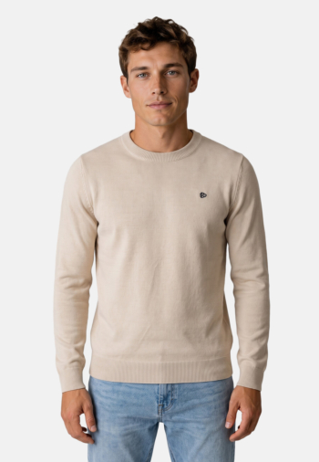 Pull hiver superdry prep essential prg sailcloth white
