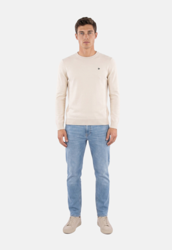 Pull hiver superdry prep essential prg sailcloth white