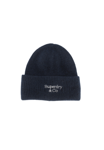 Bonnets superdry heritage rib qng eclipse navy/off white
