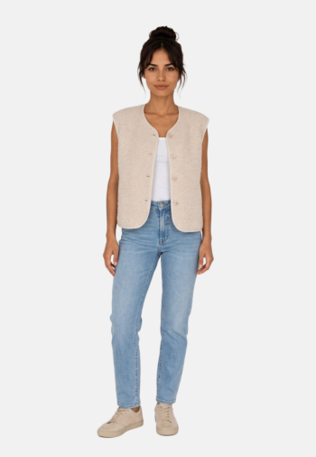Gilets sans manche molly bracken la1750eh ecru