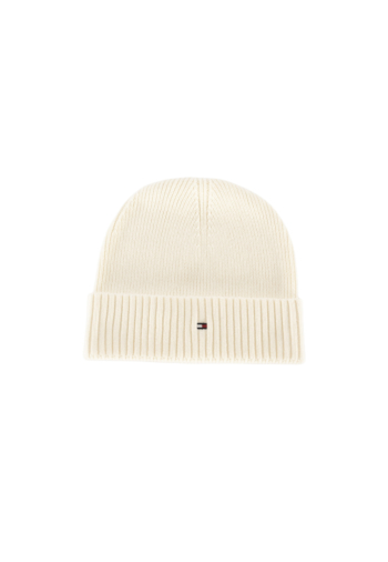 Bonnets tommy jeans flag pima z00 ivory petal