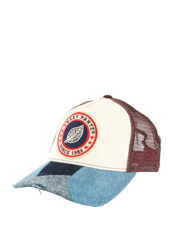 Casquettes sweet pants patchwork cap fudge