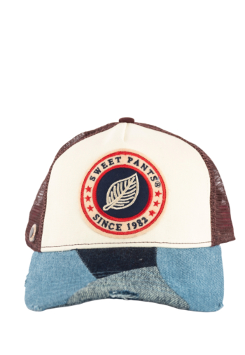 Casquettes sweet pants patchwork cap fudge