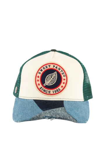 Casquettes sweet pants patchwork cap seaweed