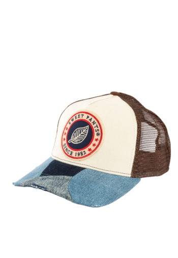 Casquettes sweet pants patchwork cap toffee
